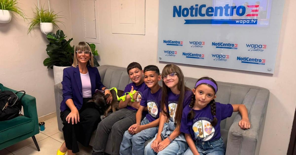 Estudiantes de Aibonito lanzan "NotiColitas" para promover adopción de mascotas