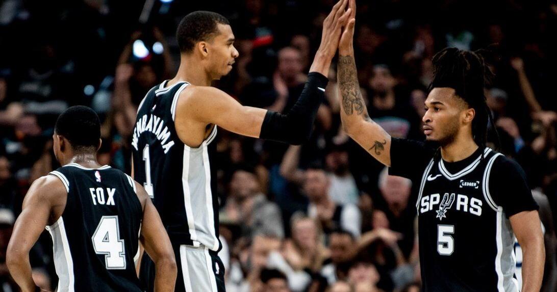 Spurs a un paso de final del Oeste tras descomunal juego de Wembanyama