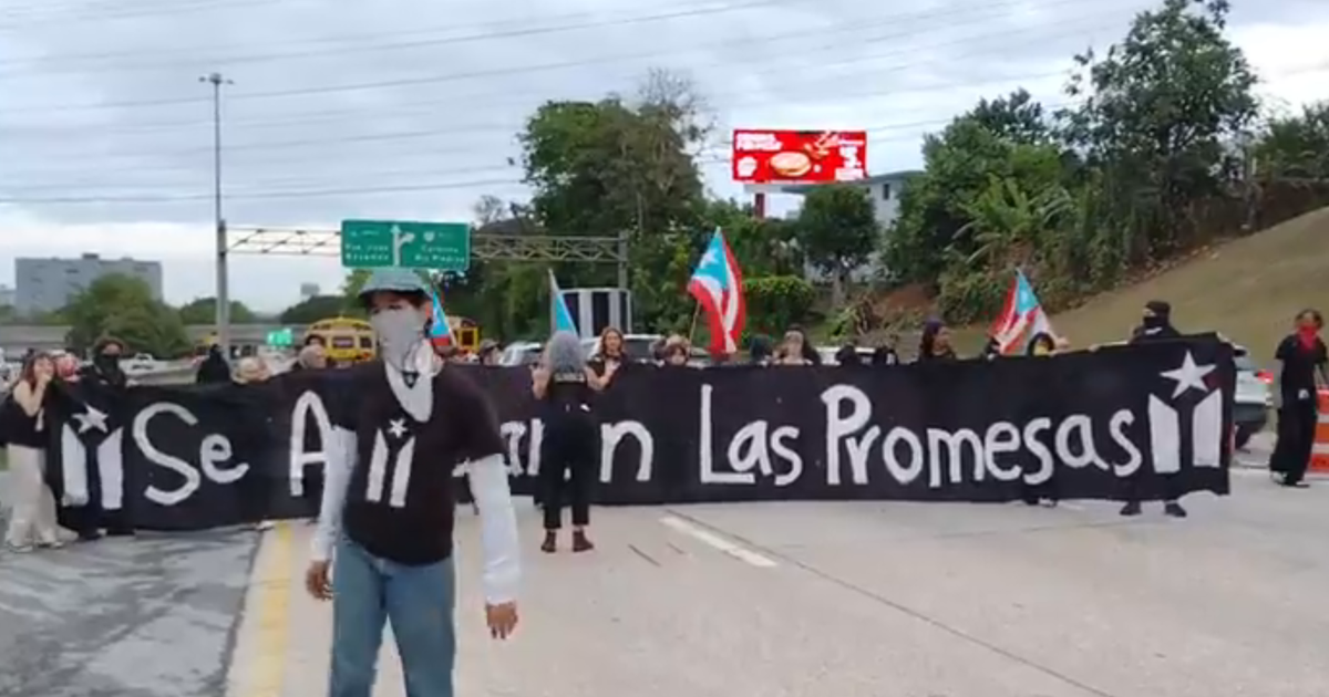 Protesta de la Jornada Se Acabaron Las Promesas afecta la PR-52, en San Juan