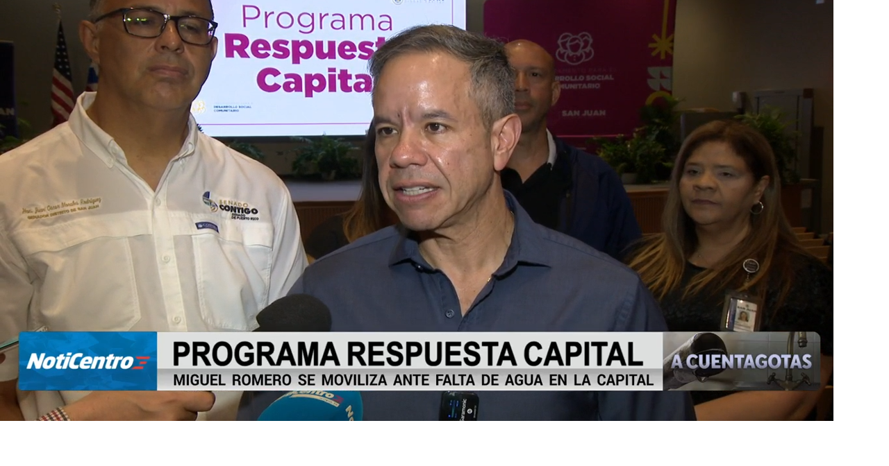 Alcalde de San Juan no descarta acción judicial contra la AAA por crisis de agua