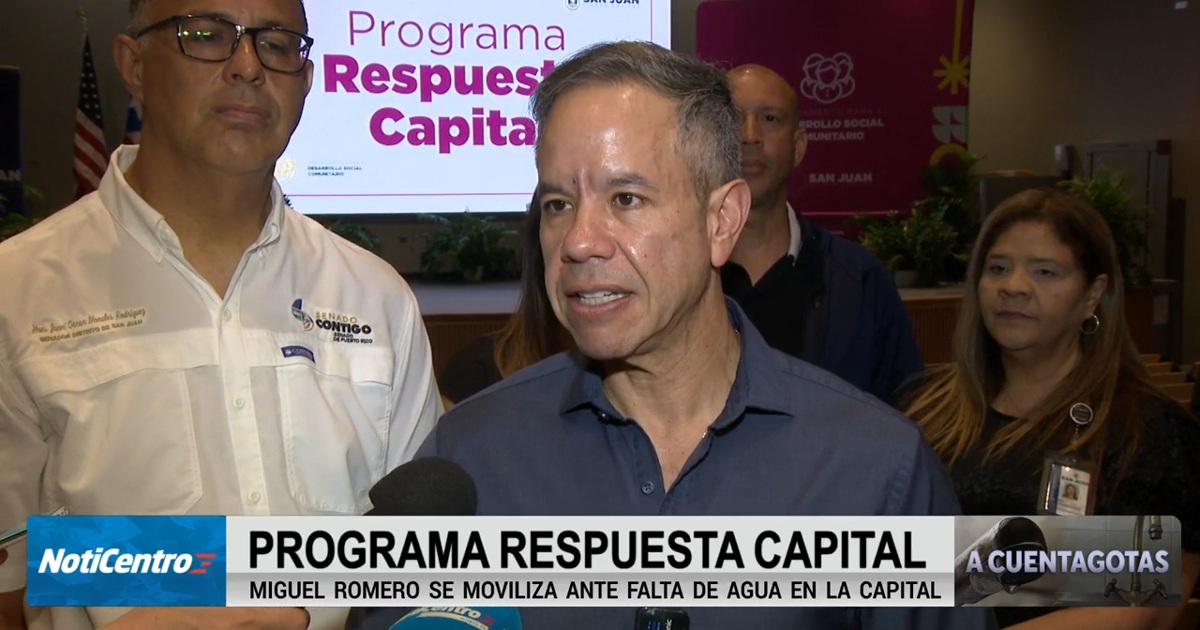 Alcalde de San Juan no descarta acción judicial contra la AAA por crisis de agua
