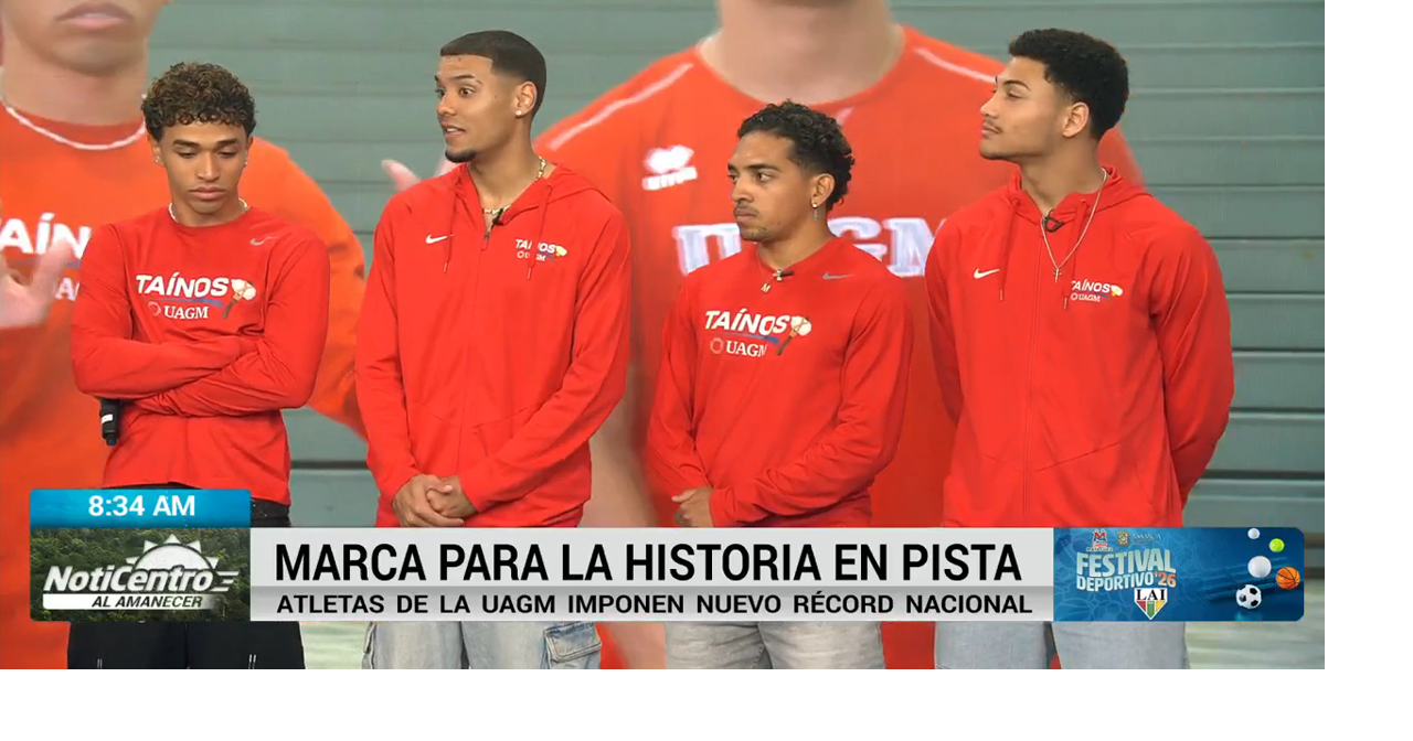Historia en la pista: Atletas de la UAGM imponen nuevo récord nacional