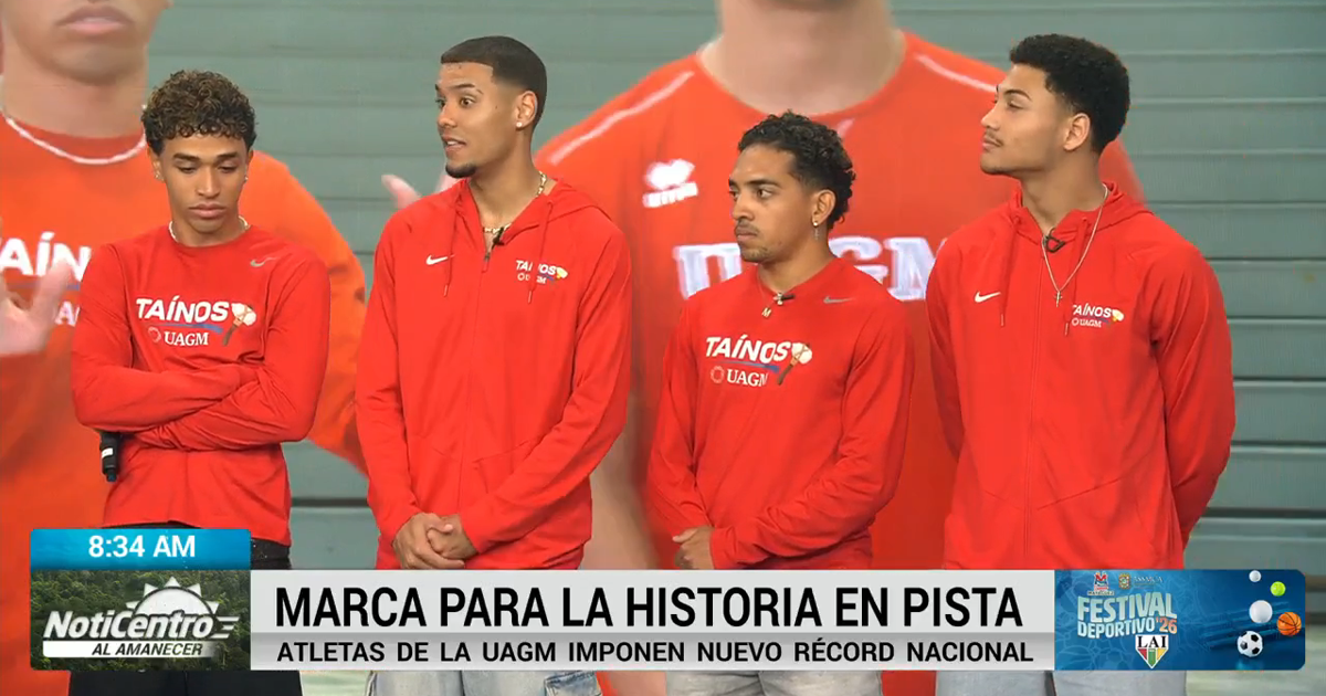 Historia en la pista: Atletas de la UAGM imponen nuevo récord nacional