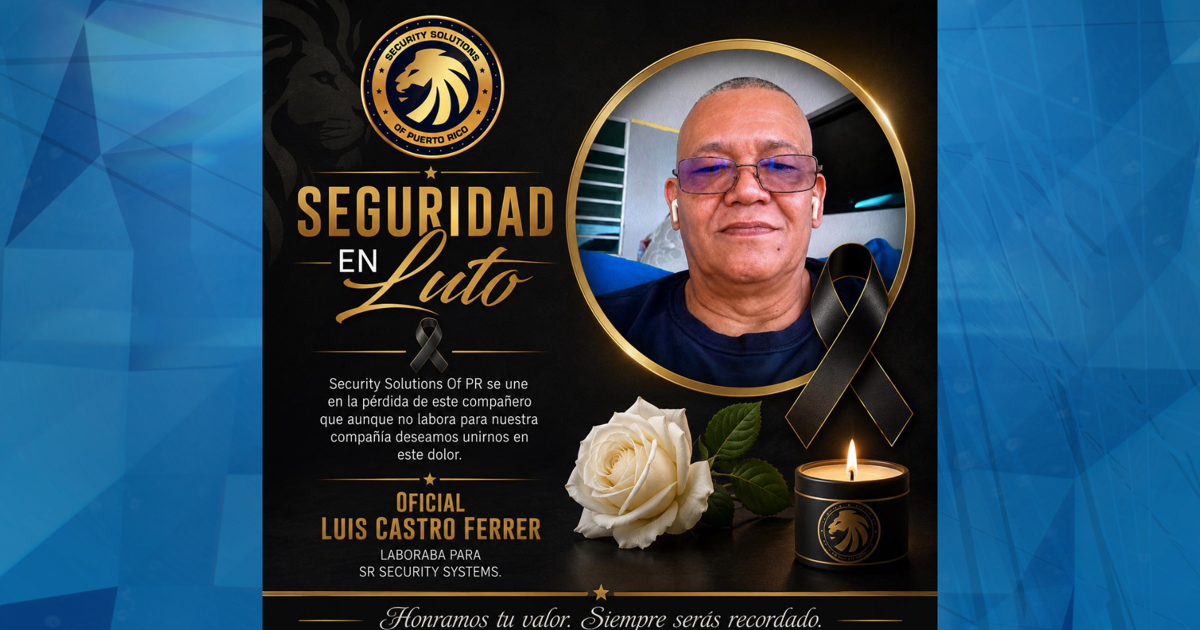 Compañía de seguridad lamenta pérdida de empleado asesinado en supermercado en Ponce