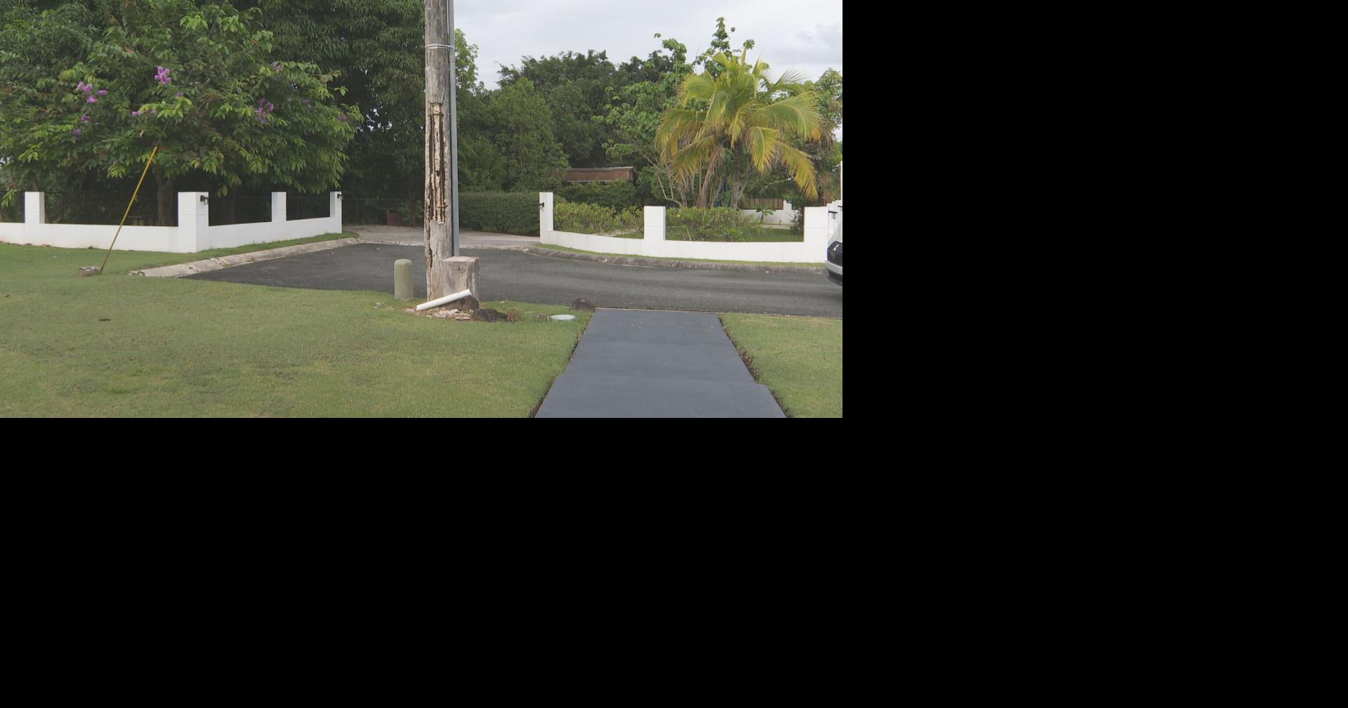 Familia de Bayamón teme por su seguridad por poste deteriorado