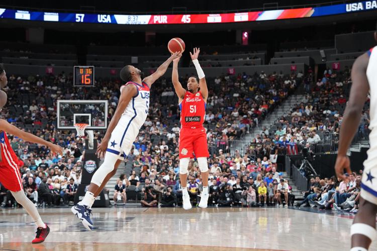 Amplia derrota de Puerto Rico frente a USA en segundo fogueo antes de ...