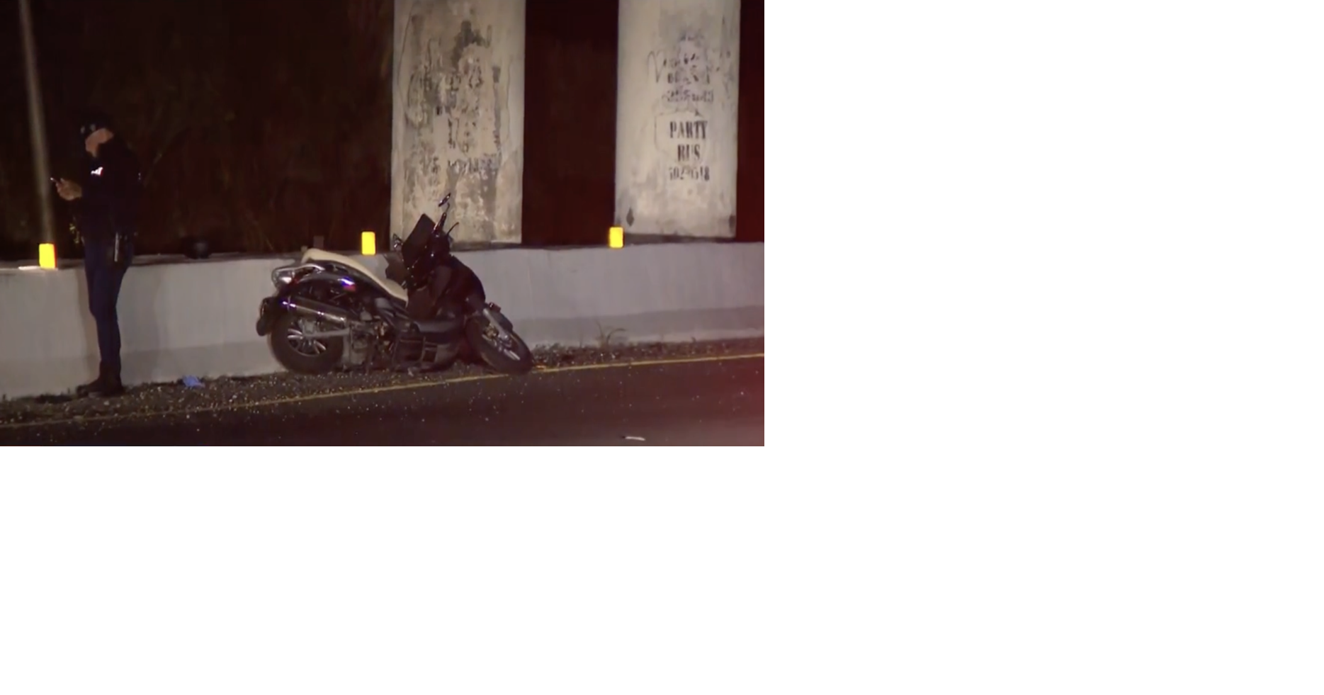 Motorista grave tras presuntamente guiar a velocidad y chocar en Toa Alta