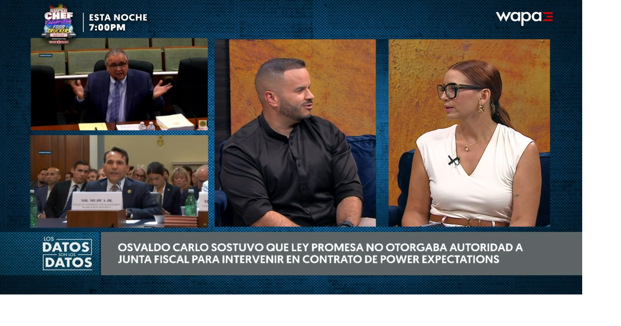 Nueva controversia entre Osvaldo Carlo y la Junta Fiscal por contrato de Power Expectations