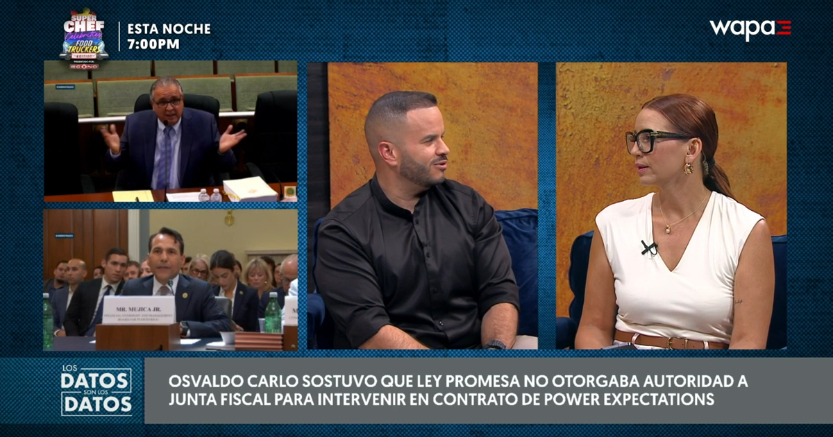 Nueva controversia entre Osvaldo Carlo y la Junta Fiscal por contrato de Power Expectations