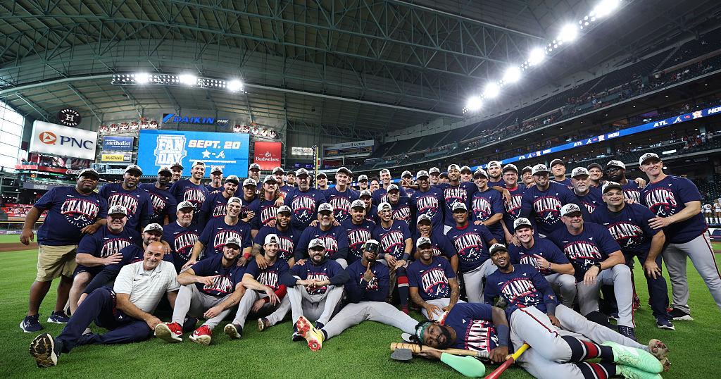 Bravos de Atlanta conquistan séptimo título de división en nueve temporadas