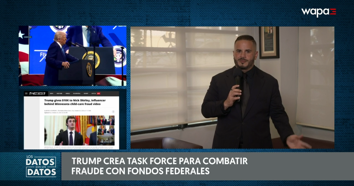 Trump crea programa con comisión del 1% para quienes reporten fraude con fondos federales