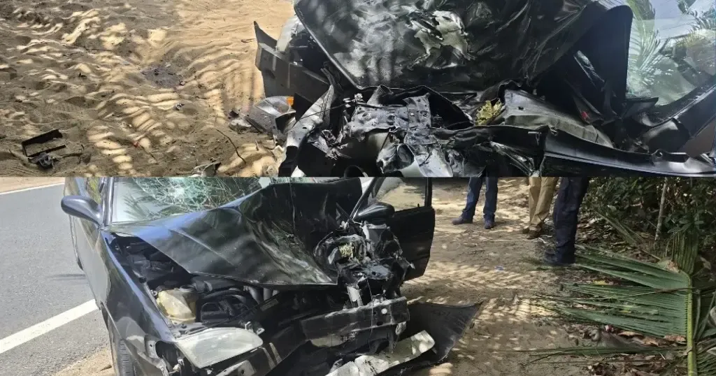 Mujer muere al perder control de su auto y chocar contra vehículo estacionado en Manatí