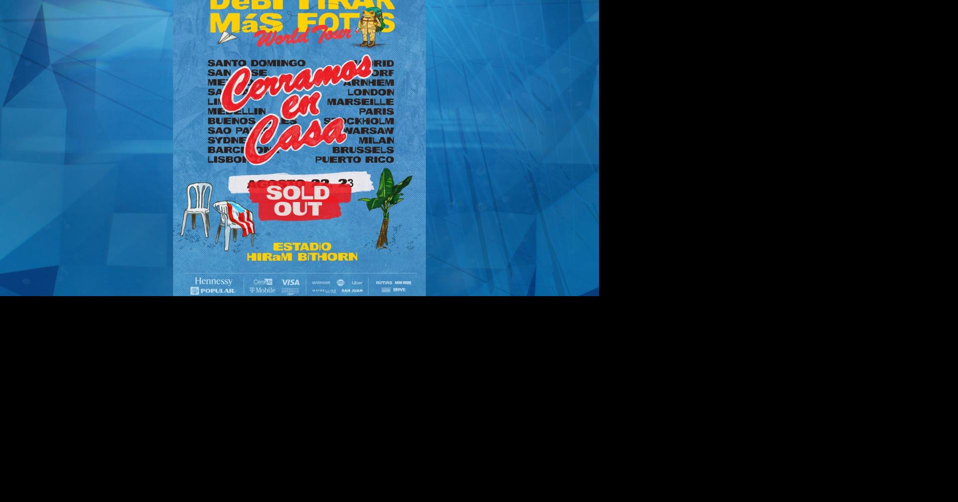 Sold Out: se venden los boletos para las dos funciones de Bad Bunny en el Bithorn