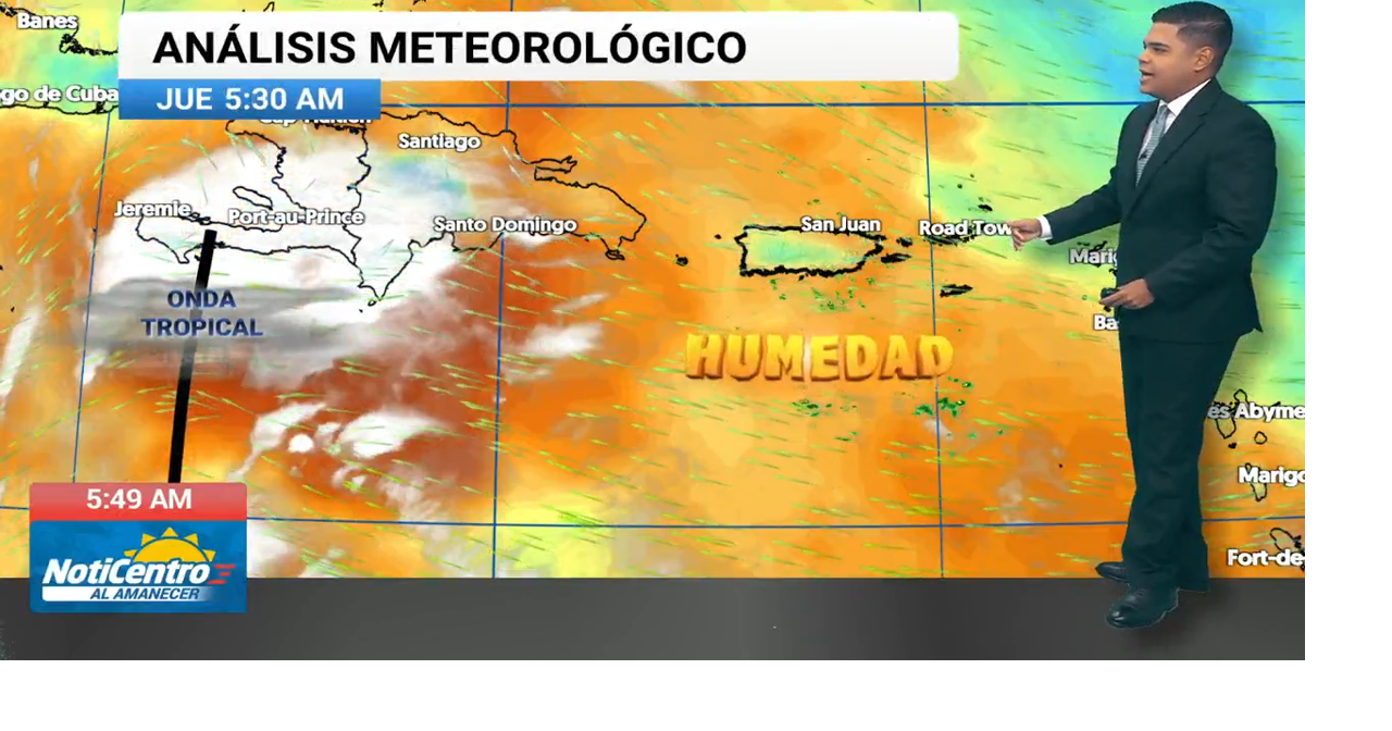 NWS anticipa inestabilidad en Puerto Rico por remanentes de onda tropical este jueves