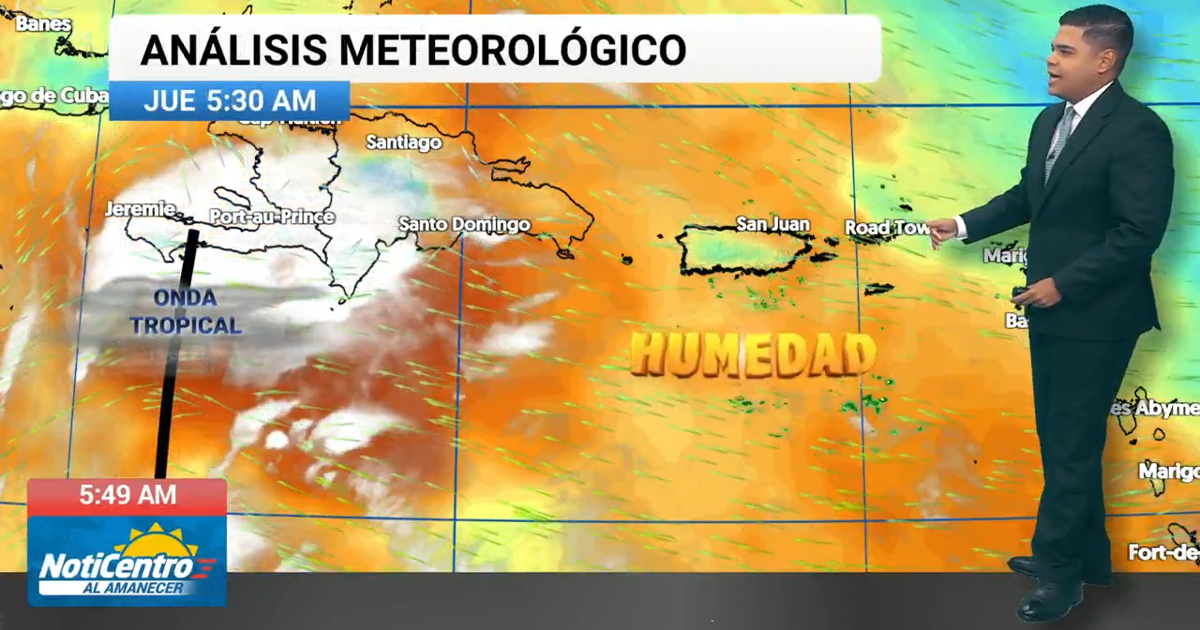 NWS anticipa inestabilidad en Puerto Rico por remanentes de onda tropical este jueves