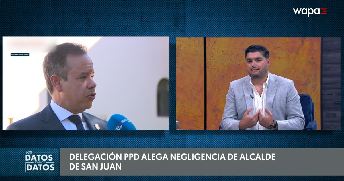 PPD critica gestión de alcalde Miguel Romero por crisis de agua y deuda en San Juan