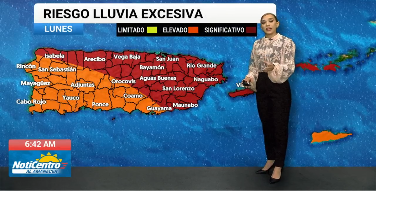 Tu Tiempo: Aumenta el riesgo de inundaciones en Puerto Rico