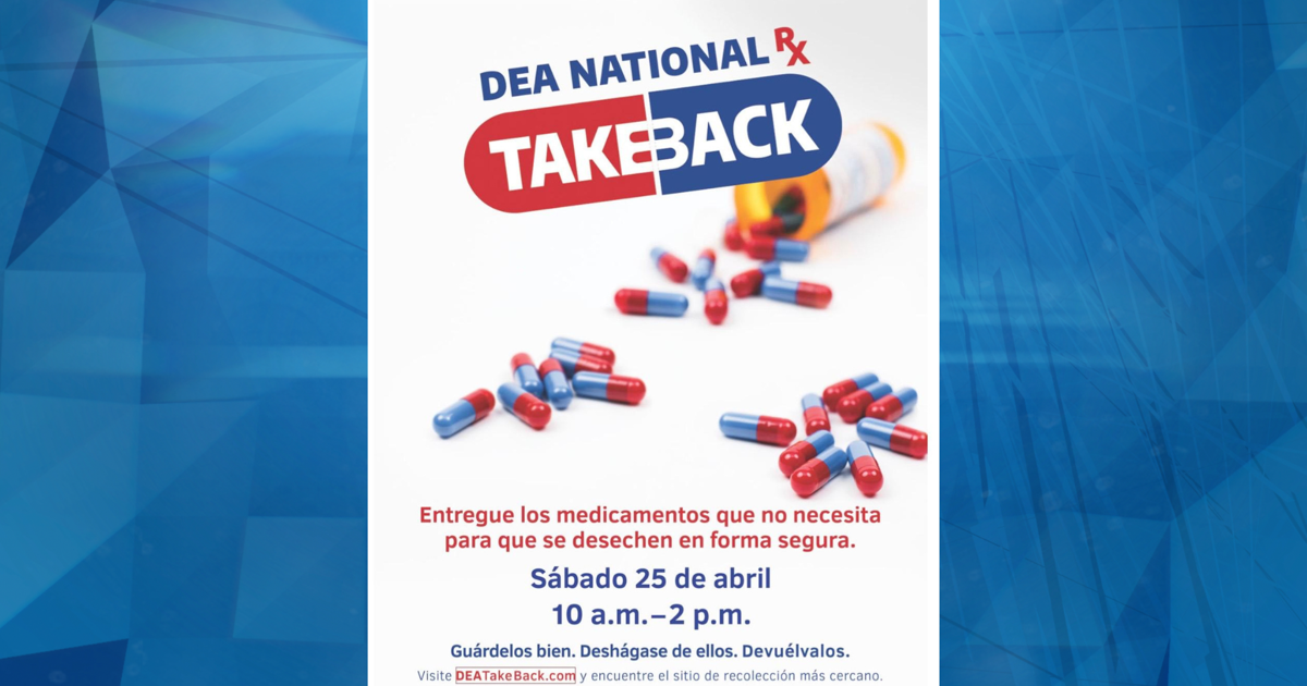 La DEA anuncia evento para devolución de medicamentos recetados vencidos o no utilizados