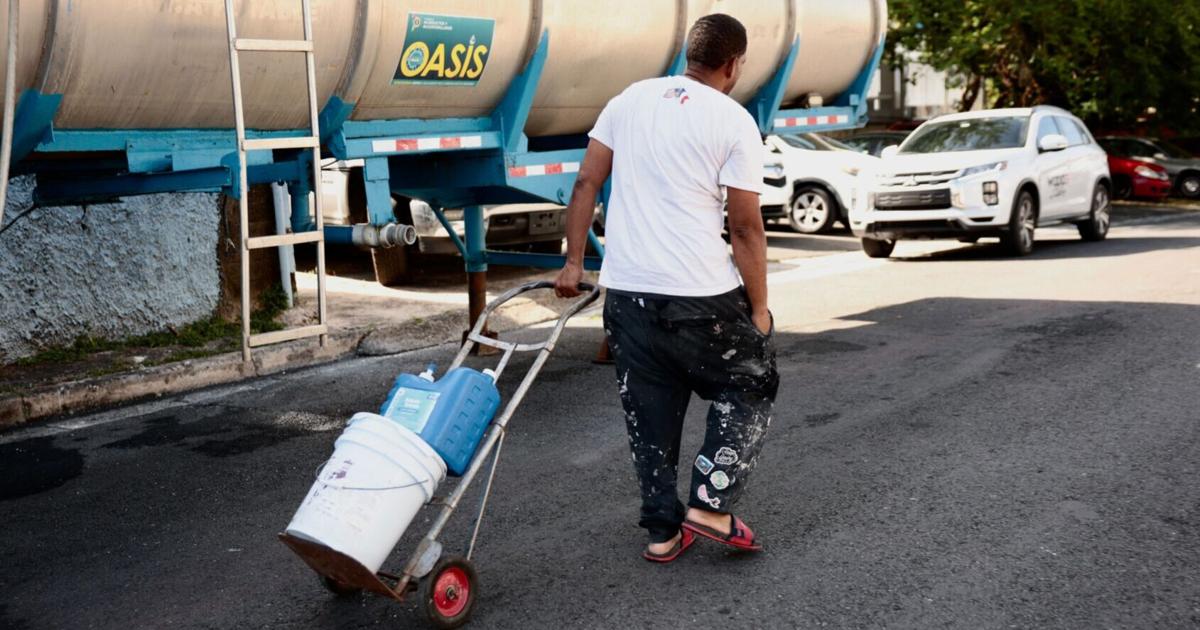 Sube 2% la factura de la AAA en medio de crisis de agua que supera los 50 días