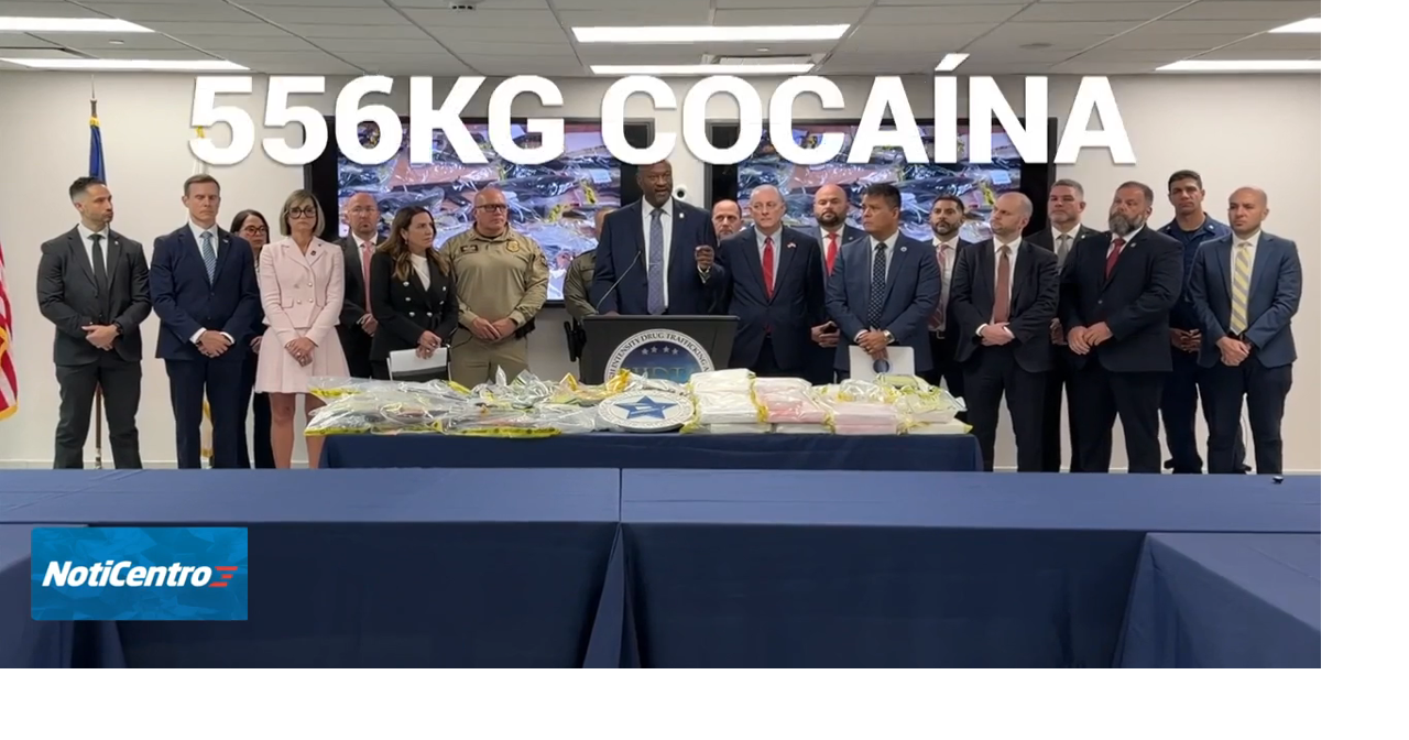 Confiscan 556 kilos de cocaína en más de 448 paquetes enviados por correo