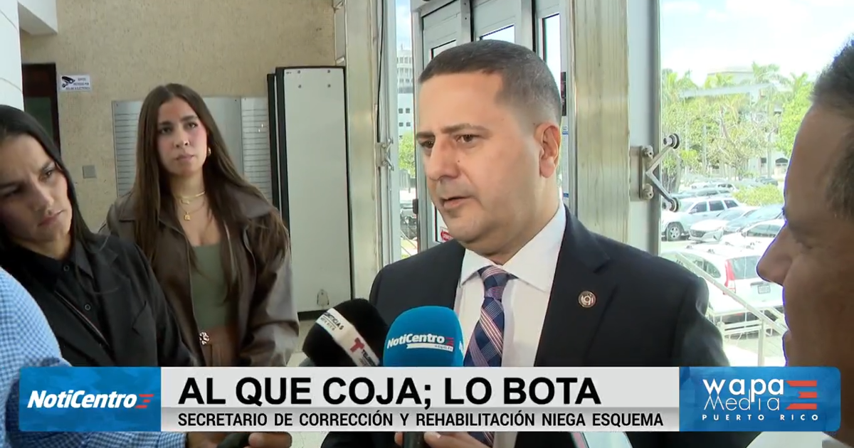 Secretario de Corrección se distancia de señalamientos sobre esquema de privilegios para confinados