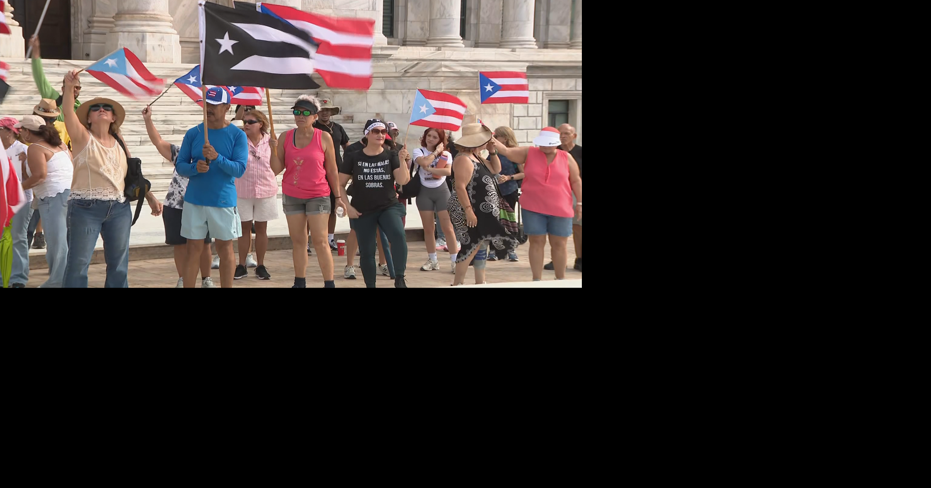 Manifestantes marchan del Capitolio a La Fortaleza por tercer fin de semana exigiendo renuncia de la gobernadora