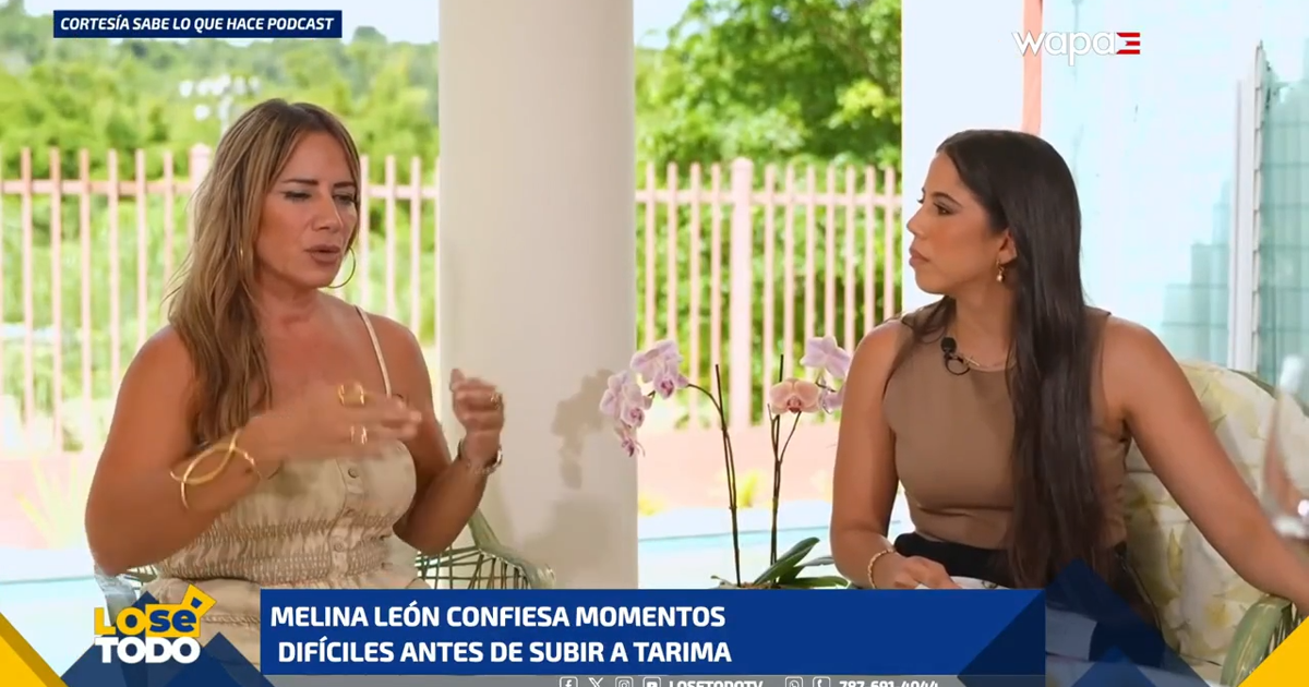 Melina León revela su lucha con la ansiedad antes de subir a tarima