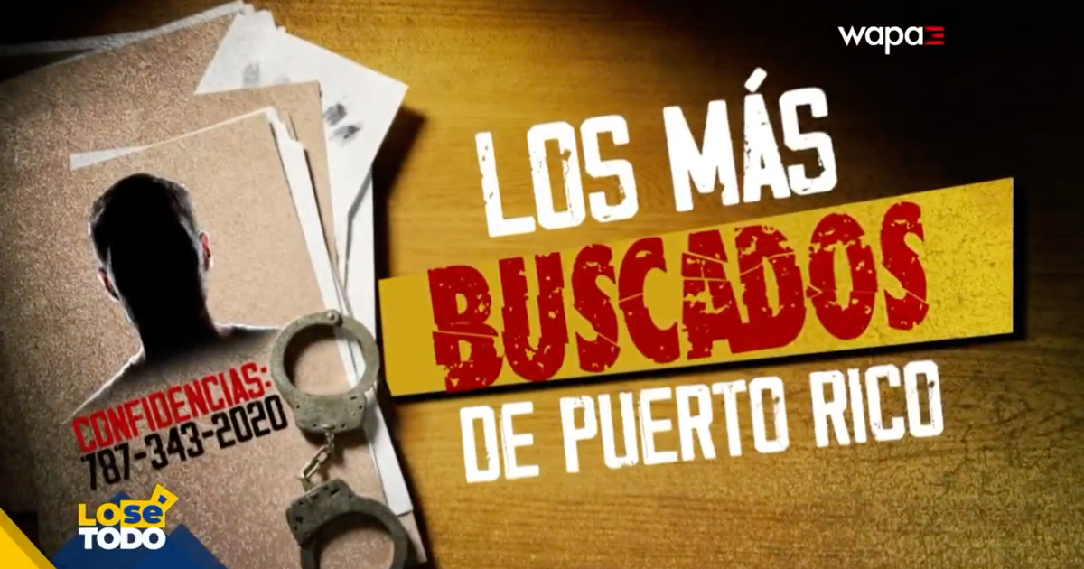 Los más buscados: Ayuda a la Policía en su captura