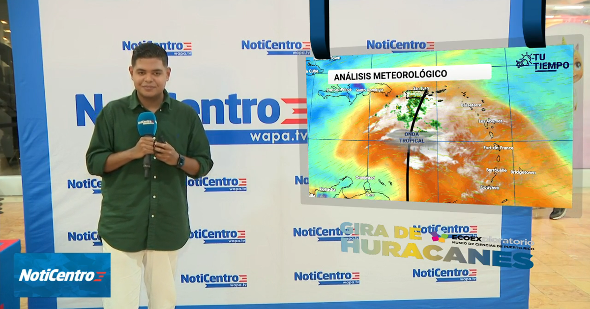 Onda tropical al sur de PR provoca fuertes vientos, apagones y temperaturas sobre 90°F