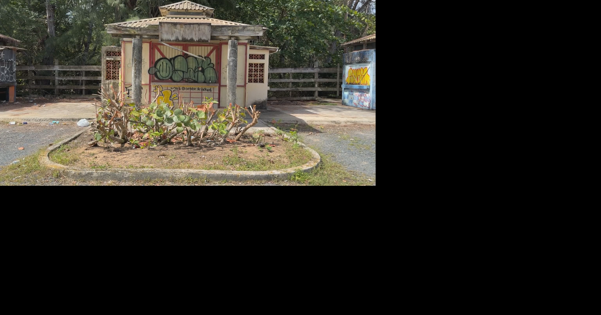 Quioscos del Terraplén en Loíza en ruinas; DRNA tiene $950K para invertir