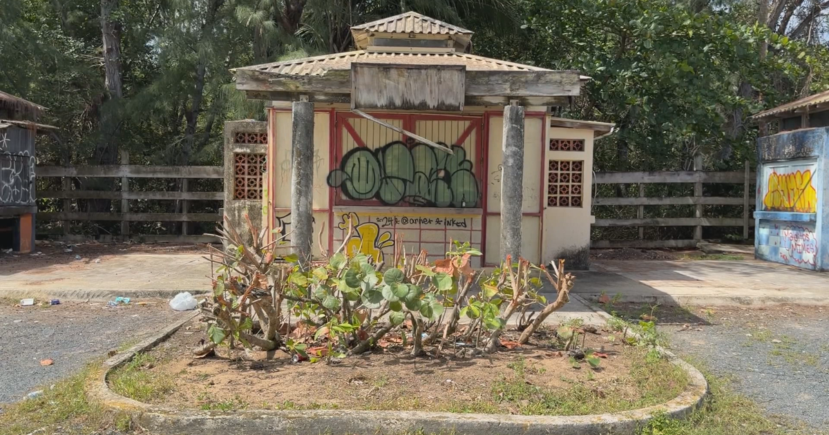 Quioscos del Terraplén en Loíza en ruinas; DRNA tiene $950K para invertir