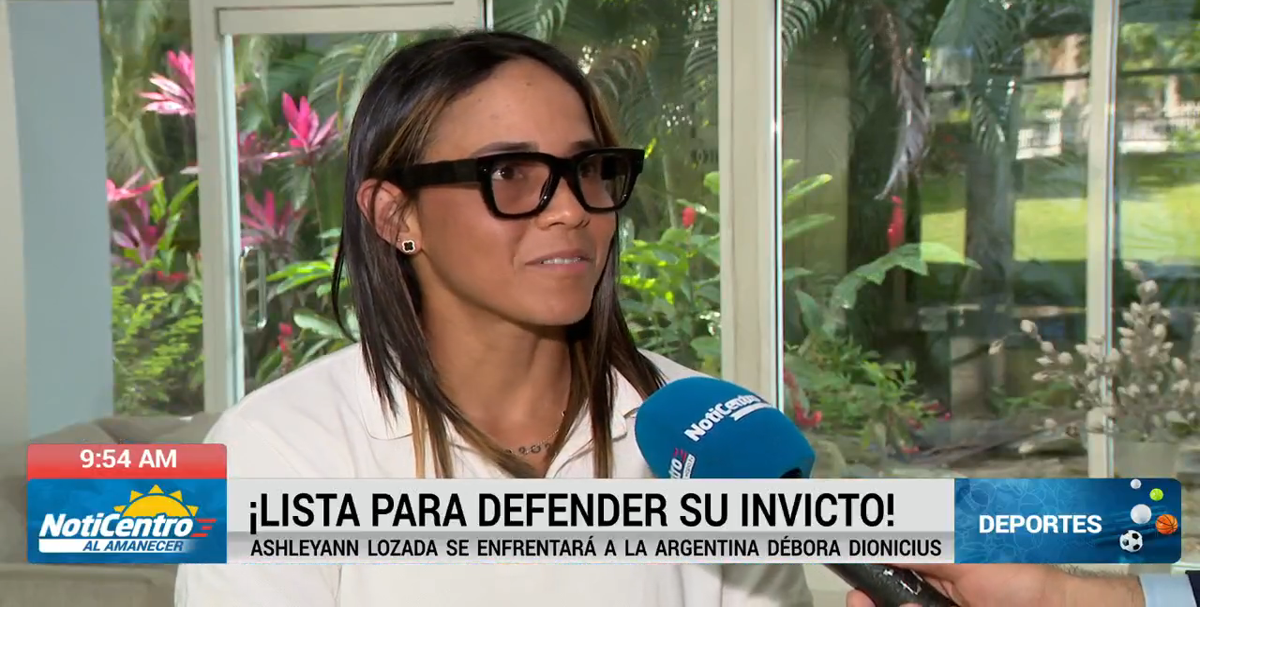 La boxeadora Ashleyann Lozada está lista para defender su invicto