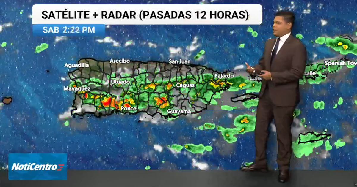 Tu Tiempo: lluvias provocan inundaciones en varios municipios de la isla