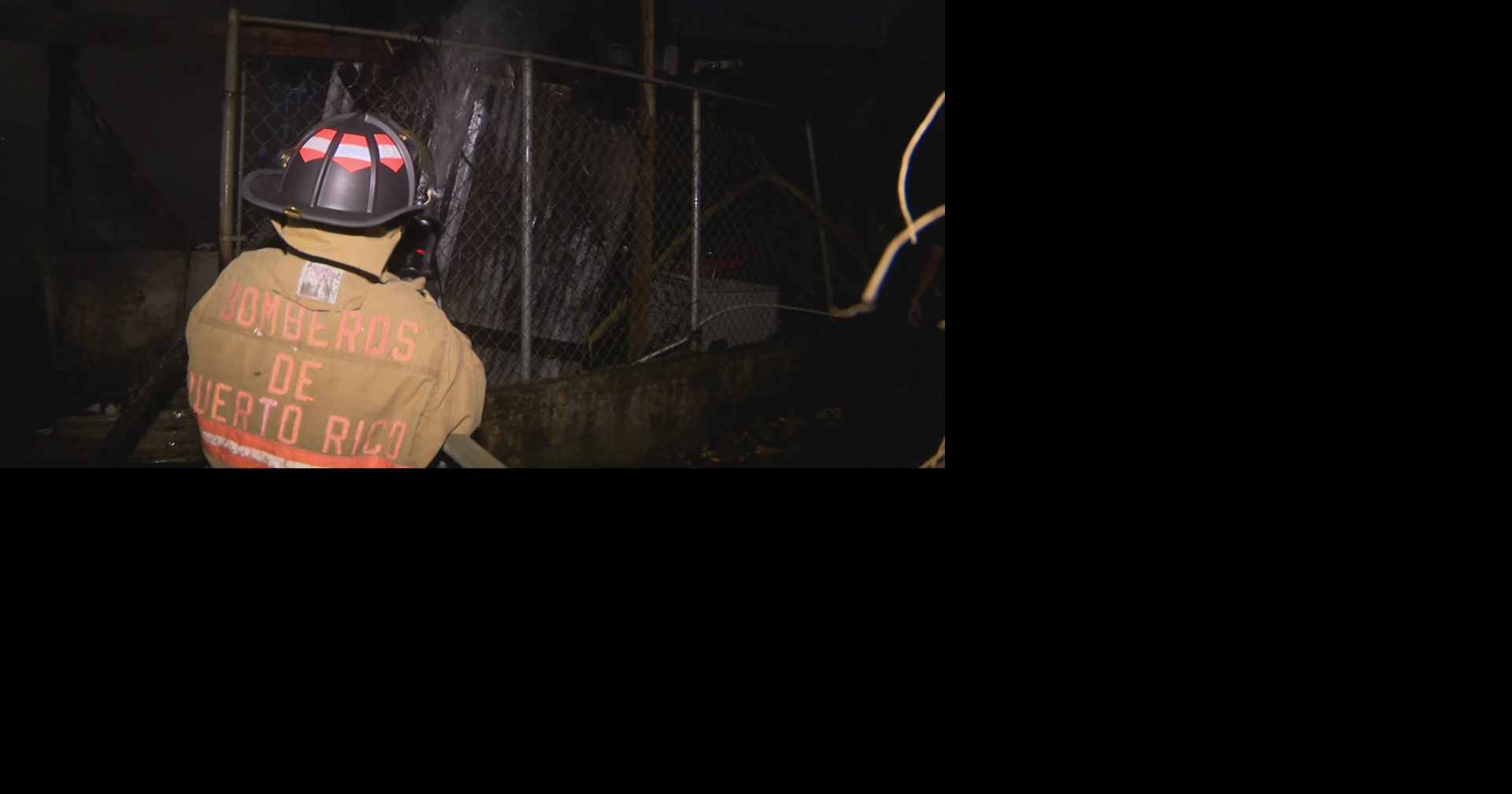 Una residencia en pérdida total por incendio en Hato Rey