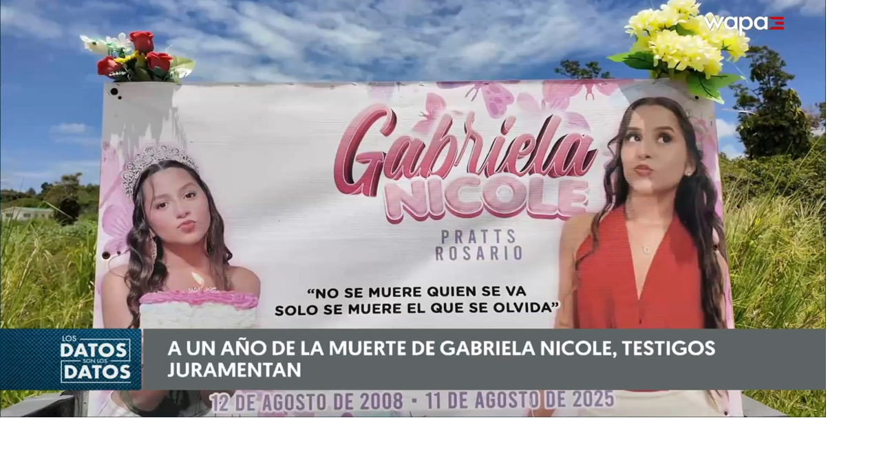 A un año del crimen, avanza juicio contra Anthonieska Avilés por asesinato de Gabriela Nicole