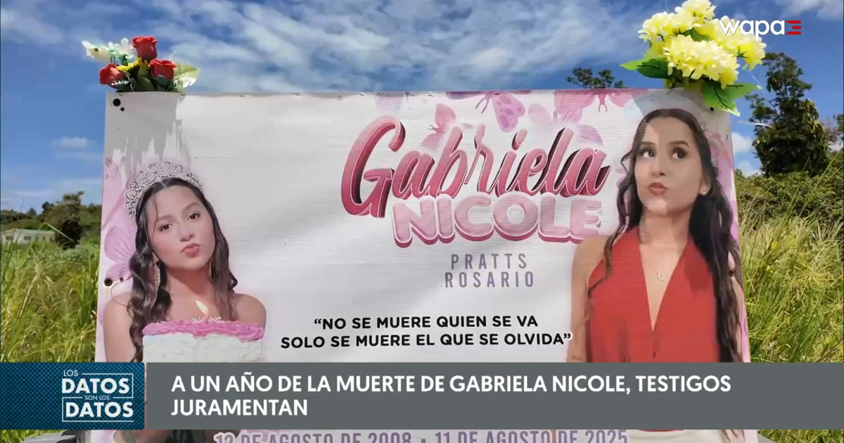 A un año del crimen, avanza juicio contra Anthonieska Avilés por asesinato de Gabriela Nicole