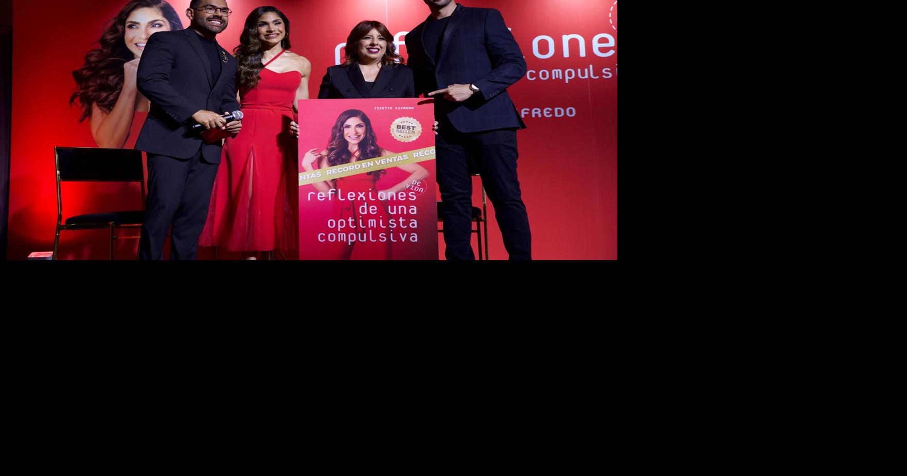 Yizette Cifredo celebra lanzamiento de su libro "Reflexiones de Vida de una Optimista Compulsiva"