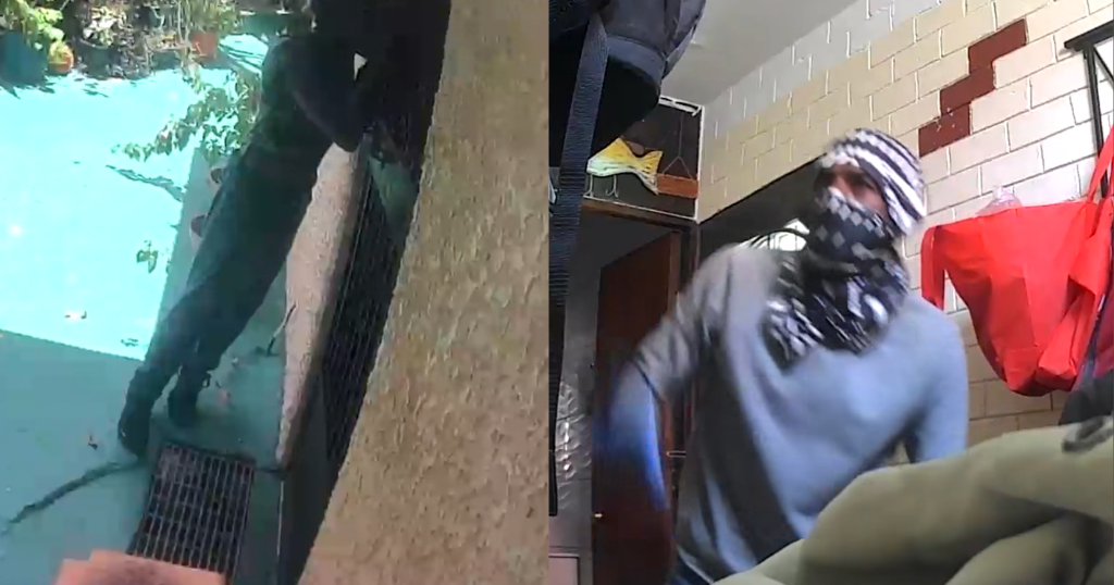 Ciudadana de Luquillo capta en video a dos ladrones robando en su residencia
