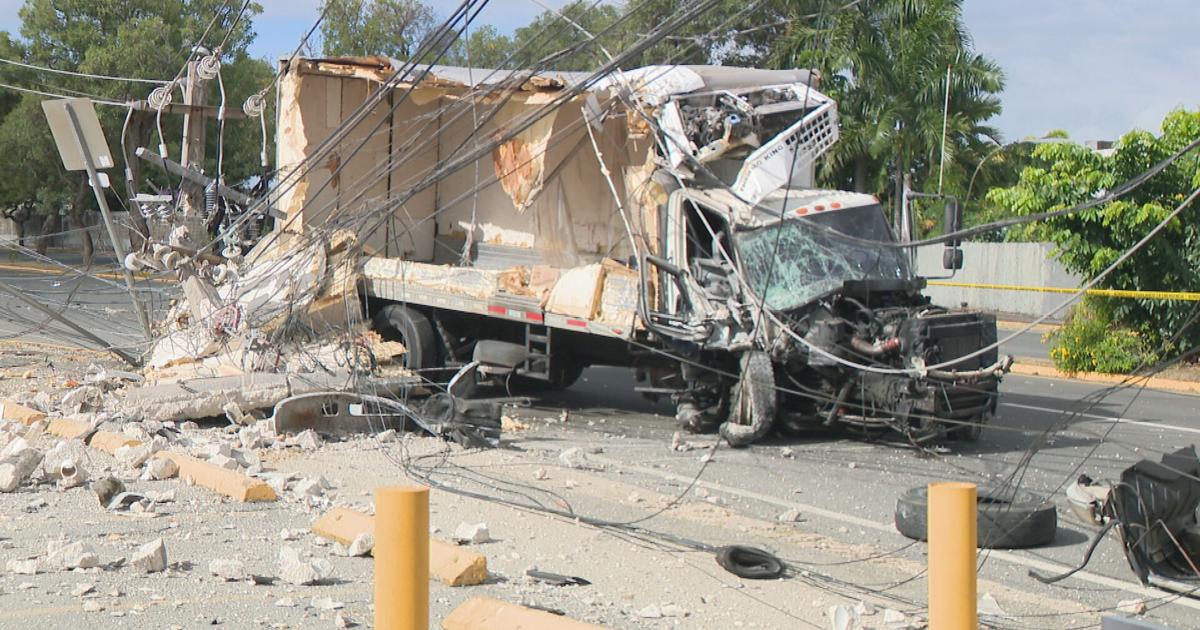 Identifican persona de interés en caso de robo de camión y choque en Cupey