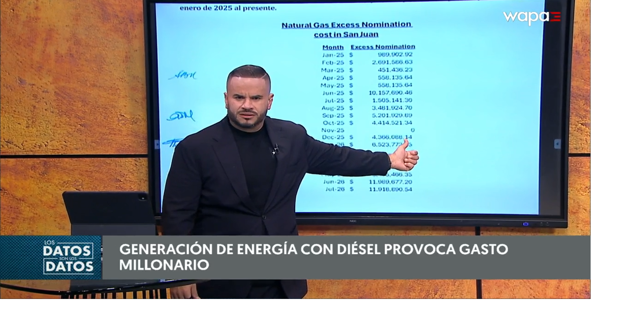 Puerto Rico pagó más de $74.5 millones en exceso por nominaciones de gas natural