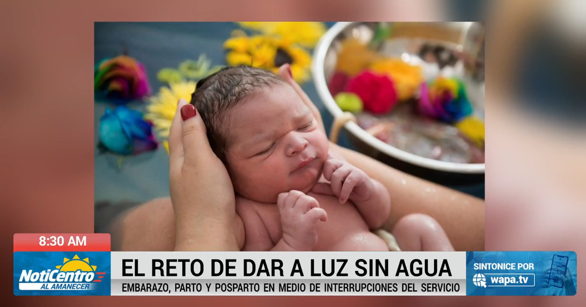Crisis de agua agrava condiciones para partos en el hogar en Puerto Rico