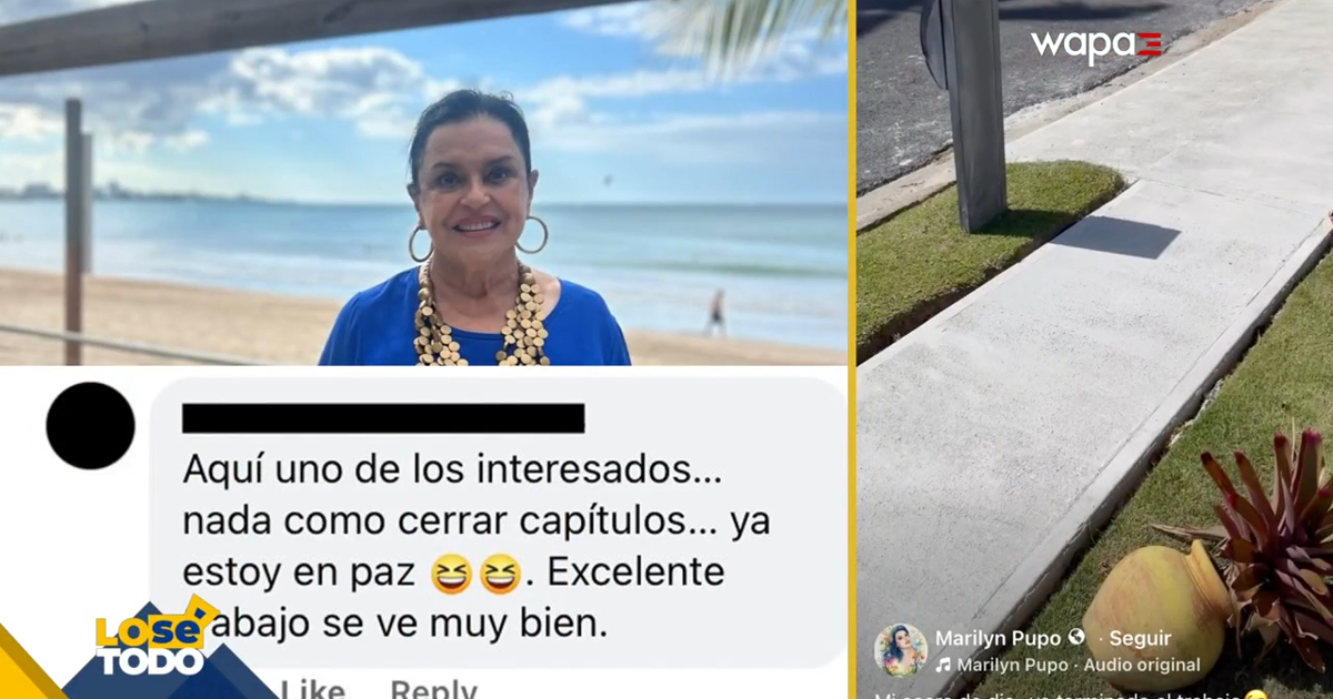 Marilyn Pupo muestra el resultado final de la obra que generó críticas