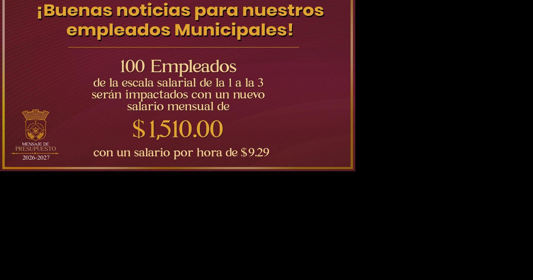 Municipio de Moca anuncia aumento salarial por debajo del mínimo y recibe críticas en redes