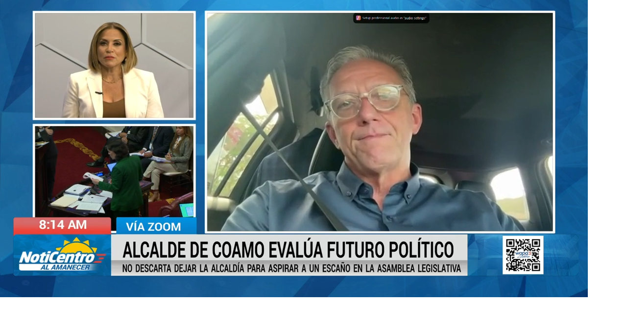 Alcalde de Coamo evalúa su futuro político tras 26 años al frente del municipio