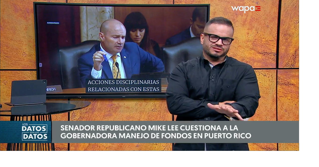 Gobernadora rechaza ante el Senado federal alegaciones de exsecretario Negrón Reichard