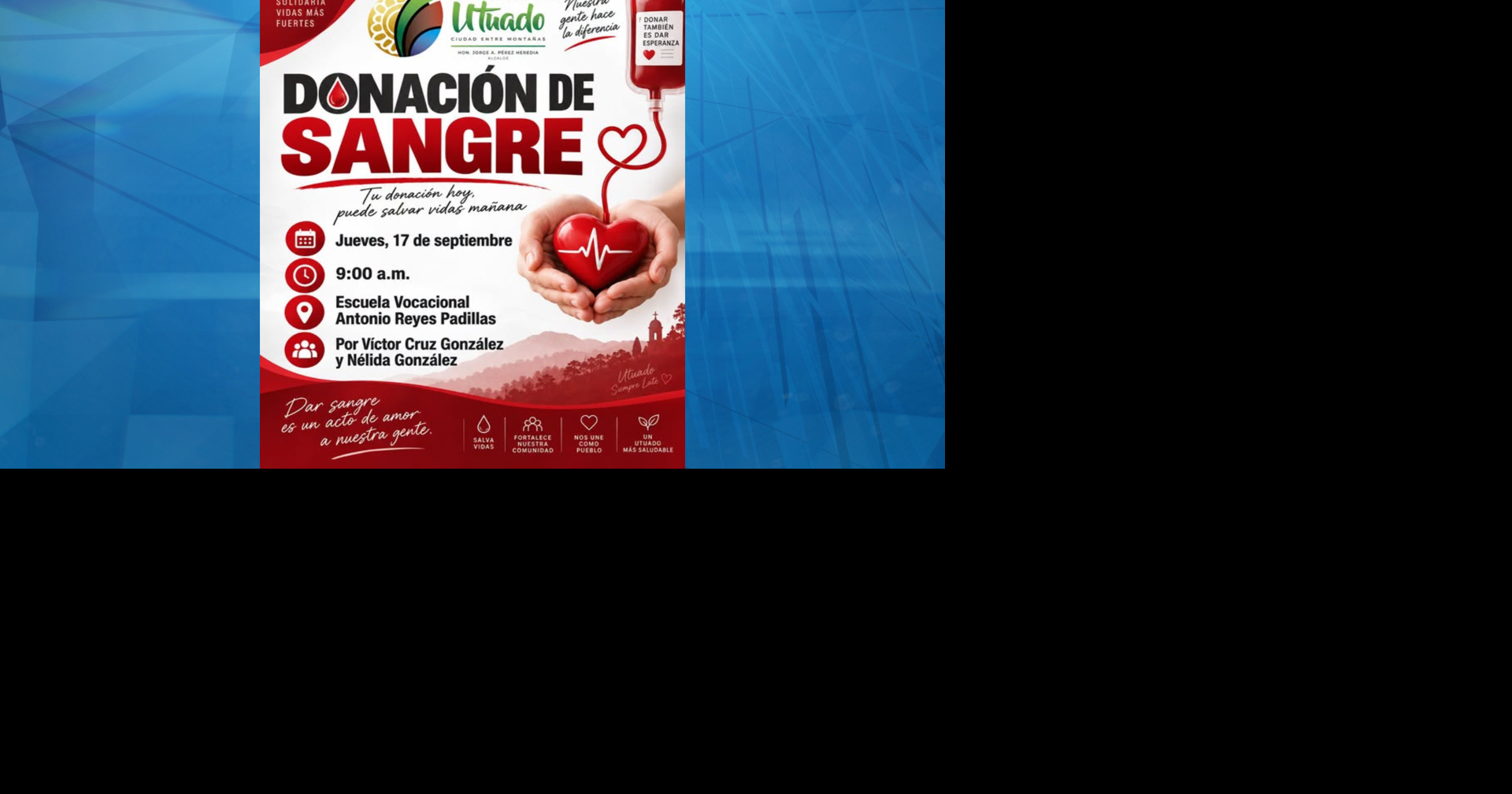 Utuado organiza colecta de sangre para niño y abuela atacados a machetazos