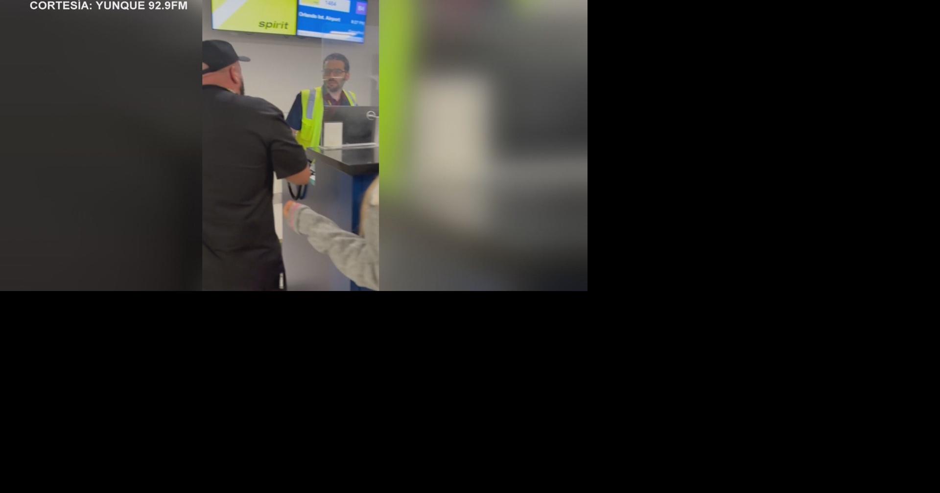 Empleado de Spirit que soportó gritos de pasajeros agradece apoyo para él y sus compañeros