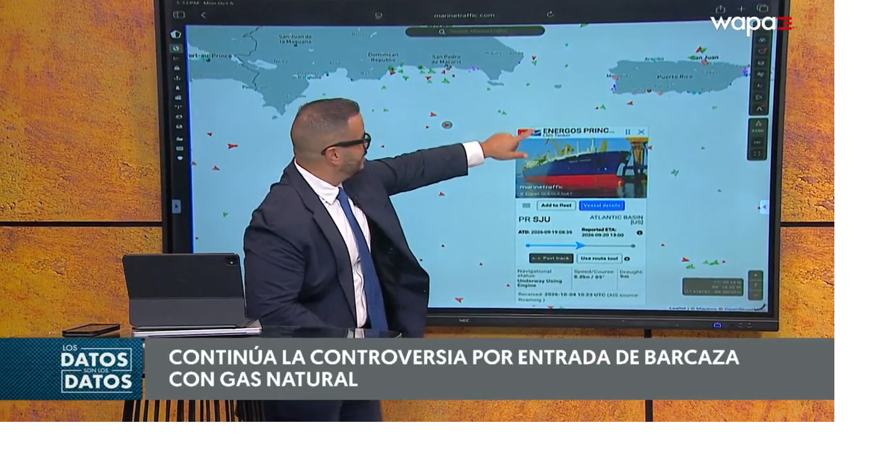 Controversia por buque de gas natural que no llegó a Puerto Rico; isla sigue usando diésel