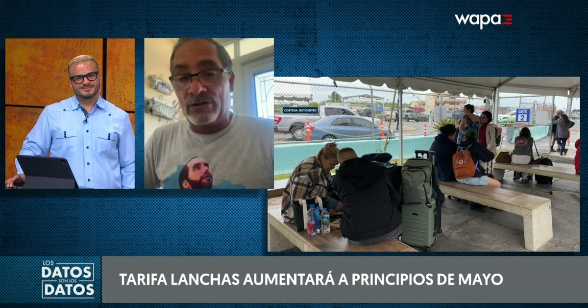 “No queremos aumentos”: residentes de Vieques truenan ante alza en tarifas de lanchas