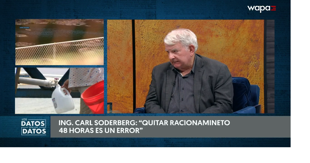 Ingeniero Soderberg: reducir racionamiento a 24 horas era mejor que pausarlo 48 horas
